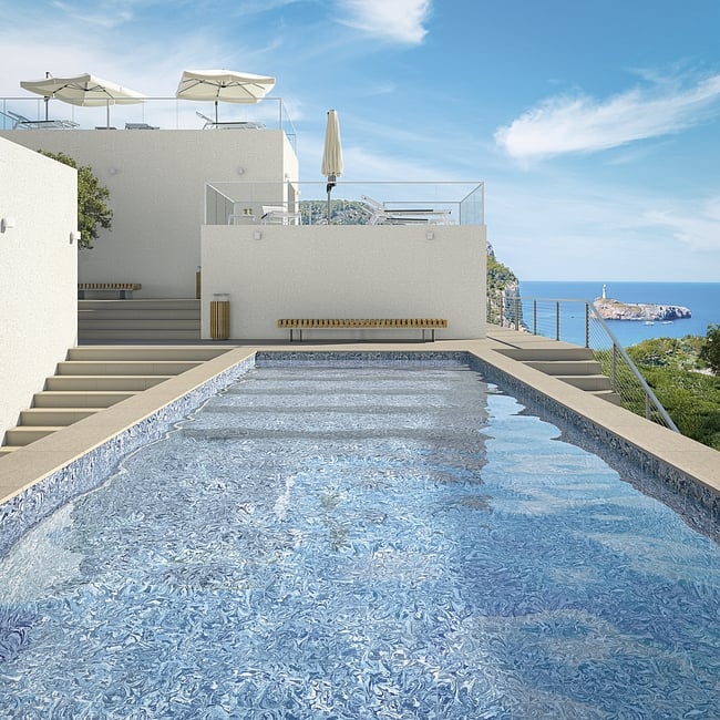 פורצלן דמוי שיש כחול, גימור מט 
גודל: 30*30 
קיימים גוונים נוספים בסדרה 
לפי הזמנה מיוחדת - 6 שבועות