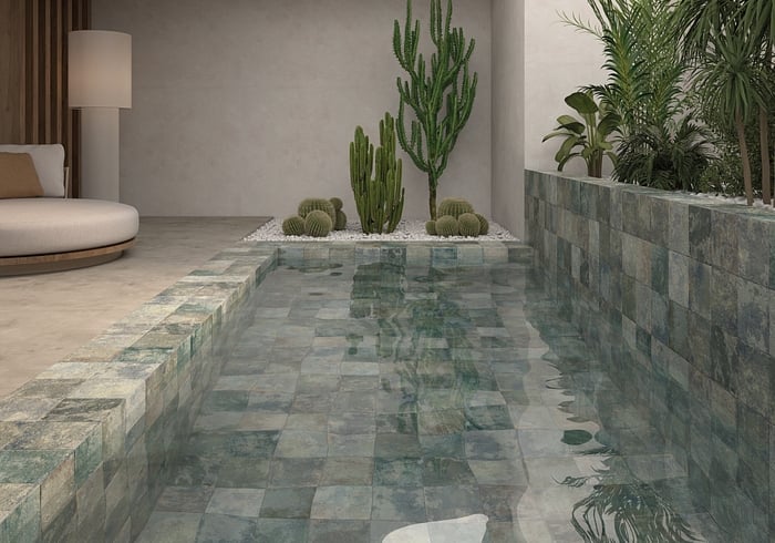 דמוי אבן ירוק-גוונים שונים, R12 נגד החלקה. 
גודל: 20*20 
תוצרת ספרד קיים גם ב-R10 דגם 21712-12 
לפי הזמנה - 6 שבועות
