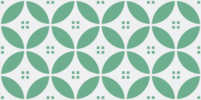 דקור גאומטרי ירוק. 
גודל 20*10. 
