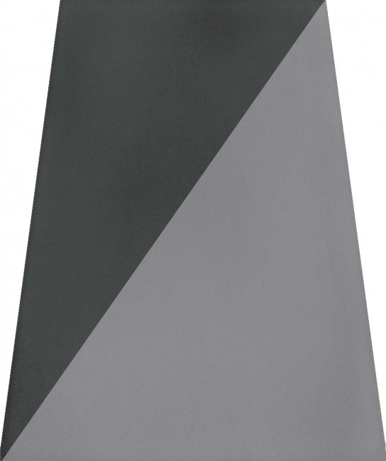 קרמיקה פרמידה אפור-שחור לקיר. 
גודל: 12.5*12.5