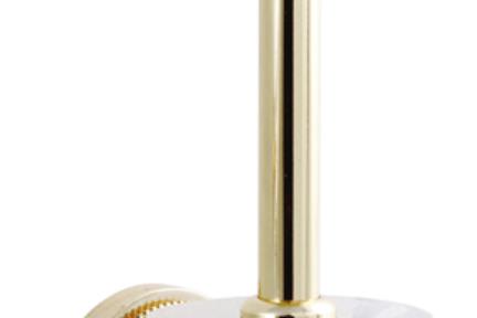 אביזרים לאמבטיה מסדרת Swarovski 7815G. צבע זהב