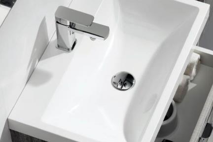  כיור אמבטיה אקרילי  L6600. כיור אקרילי לבן  
גודל:  40/60 
