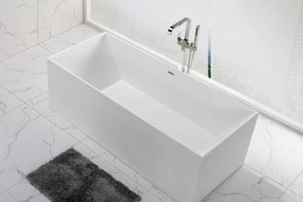  אמבטיה פרי סטנדינג BT14MT1. אמבטיה אבן מלאכותית 
צבע : לבן מט 
גודל: 73*175 , גובה : 57. 
