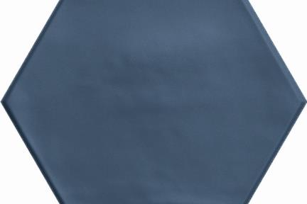 אריחי ריצוף  מסדרת Colour 15194. פורצלן משושה כחול מט. 
גודל: 15*17.3 
נגד החלקה R10

