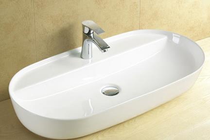  כיור מונח לחדר אמבטיה L804. כיור מונח מלבני 
גודל: 41.5*81.5