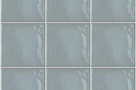 אריחי וינטג' לחיפוי קיר בסגנון עתיק 1001130. כחול תכלת ענתיקה מבריק 
גודל: 15*15